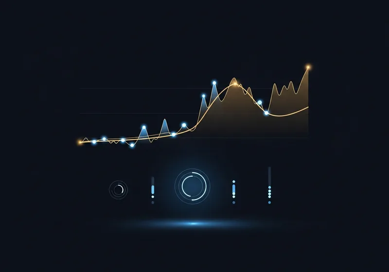 Focused investor reviewing a portfolio strategy on screen